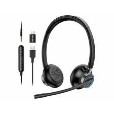 New Bee H361 Fejhallgató + mikrofon, headset fülhallgató, fejhallgató