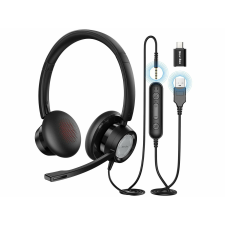 New Bee H362 Fejhallgató + mikrofon, headset fülhallgató, fejhallgató