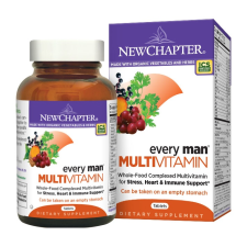 New Chapter Every Man  Multivitamin férfiaknak, 120 db vitamin és táplálékkiegészítő