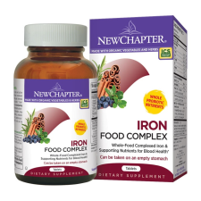 New Chapter Iron Food Complex, 60 db vitamin és táplálékkiegészítő
