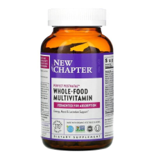 New Chapter Perfect Postnatal, Szülés utáni multivitamin, 270 db, New Chapter vitamin és táplálékkiegészítő