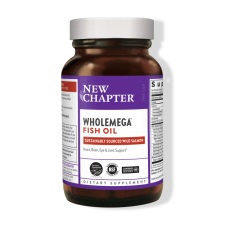 New Chapter WholeMega vadlazac olaj, omega 3,5,6,7,9, 180 db, New Chapter vitamin és táplálékkiegészítő