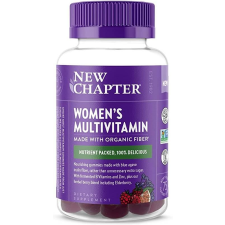 New Chapter Women s Multivitamin, gumicukor nőknek, bogyós citrus íz, 75 db, New Chapter vitamin és táplálékkiegészítő