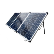 NEW ENERGY CO.,LTD Hordozható napelem kinyitható összecsukható három részes napelemes táska 12V 150W polikristály napelem
