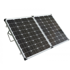 NEW ENERGY CO.,LTD Hordozható napelem kinyitható összecsukható napelemes táska 12V 160W monokristály napelem