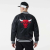 New Era chicago bulls team logo satin bomber kabát férfi fekete xl