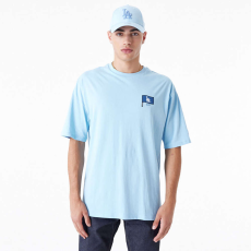 New Era mlb burger graphic la dodgers oversized póló unisex kék xxl