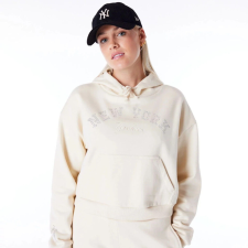 New Era MLB New York Yankees League Essential pulóver Női Krém L női pulóver, kardigán