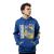 New Era nba golden state warriors 2024 rally drive otc pulóver férfi kék xl