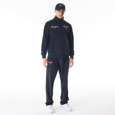 New Era NBA Lifestyle Velour Chicago Bulls Track melegitőnadrág Férfi Fekete L férfi edzőruha