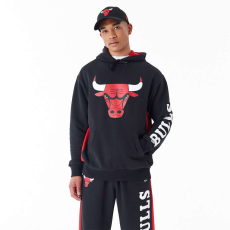 New Era nba mesh panel chicago bulls oversized pulóver férfi fekete m