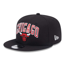 New Era nba patch 9fifty chicago bulls baseball sapka unisex fekete m/l