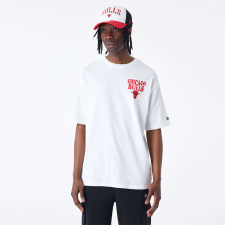 New Era nba script chicago bulls oversized póló unisex fehér xxl férfi póló