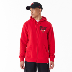 New Era nba script chicago bulls pulóver férfi piros m