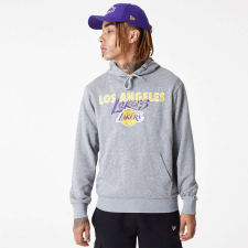 New Era pulover team script hoody los angeles lakers pulóver férfi szürke m férfi pulóver, kardigán