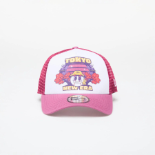 New Era Tokyo Graphic Print E-frame Trucker hálós sapka Unisex Piros ONE férfi sapka