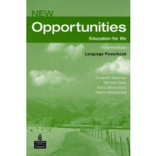 NEW OPPORTUNITIES INTERMEDIATE LANGUAGE POWERBOOK+CD – Michael Harris idegen nyelvű könyv