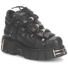 NEW ROCK Oxford cipők EVIL Fekete 44