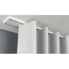 New Slim line - alumínium komplett függönysín szett fehér 180cm karnis, függönyrúd