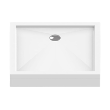 New Trendy Cantare négyzet alakú zuhanytálca 90x90 cm fehér B-0275 kád, zuhanykabin