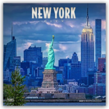  New York 2026 - 16-Monatskalender (Naptár/Határidőnapló) naptár, kalendárium