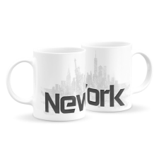  New York bögre bögrék, csészék