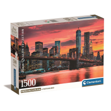  New York East River 1500 db-os Compact puzzle Clementoni társasjáték