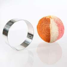  New York Roll forma, rozsdamentes acél, 10×3,5 cm sütés és főzés