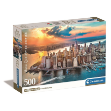  New York Sunset 500 db-os puzzle Clementoni puzzle, kirakós