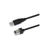 Newland CBL026U RJ-45 USB-A Fekete