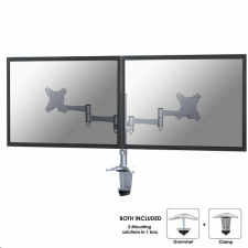 Newstar Neomounts FPMA-D1330DSILVER asztali TV konzol 68,6 cm (27") Ezüst tv állvány és fali konzol