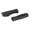 Newton City-VTT kerékpár markolat Aero fekete, fekete CHC bilinccsel, L130mm, újrahasznosított anyagból (pár) NEWTON Bicikli alkatrészek Kerékpár alkatrészek Kerékpár kormányszalagok és markolatok