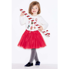 Next Piros tüll szoknya Karácsonyi kollekció 5-6 év (116 cm) gyerek szoknya