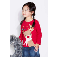 Next Rudolf póló felső Karácsonyi kollekciós 9-12 hó (80 cm) gyerek póló