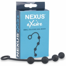 Nexus Excite - kis anál gyöngysor (4 golyós) - fekete anál