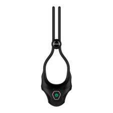 Nexus Forge - állítható, akkus vibrációs lasszó péniszgyűrű (fekete) péniszgyűrű