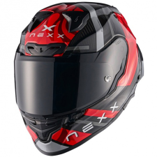 Nexx X.R3R Swirl zárt motoros bukósisak piros bukósisak