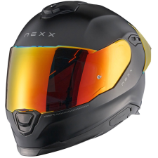 Nexx Y.100R Subsonic zárt motoros bukósisak matt fekete-piros bukósisak