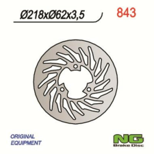 NG Brake Disc NG BRAKES Fix Fékrendszer - 843 egyéb motorkerékpár alkatrész