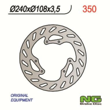 NG Brake Disc NG BRAKES Fix FékTárcsa - 350 egyéb motorkerékpár alkatrész