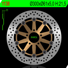 NG Brake Disc NG BRAKES lebegő féktárcsa - 1138 egyéb motorkerékpár alkatrész