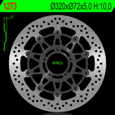 NG Brake Disc NG BRAKES Lebegő féktárcsa - 1273 egyéb motorkerékpár alkatrész
