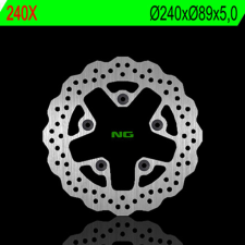 NG Brake Disc NG BRAKES Petal Fix Féknyereg - 240X egyéb motorkerékpár alkatrész