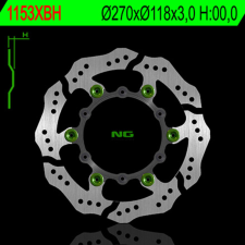 NG Brake Disc NG BRAKES Petal Lebegő - 1153XBH egyéb motorkerékpár alkatrész