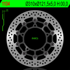NG Brake Disc NG BRAKES Úszó - 1104 egyéb motorkerékpár alkatrész