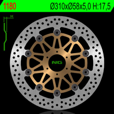 NG Brake Disc NG BRAKES Úszó - 1180 egyéb motorkerékpár alkatrész