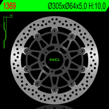 NG Brake Disc NG BRAKES Úszó - 1369 egyéb motorkerékpár alkatrész