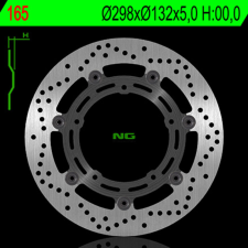 NG Brake Disc NG BRAKES Úszó - 165 egyéb motorkerékpár alkatrész