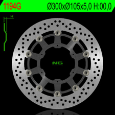 NG Brake Disc NG FÉKEK Úszó - 1194G egyéb motorkerékpár alkatrész