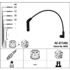 NGK gyújtókábelkészlet NGK 9059 autóalkatrész